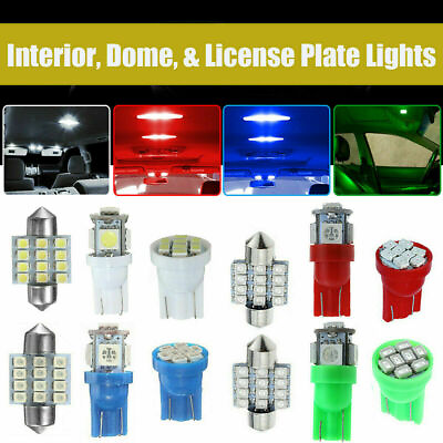 #ad Universal Car LED Light Package Kit Accessory for Dome License Plate Lamp Bulbs