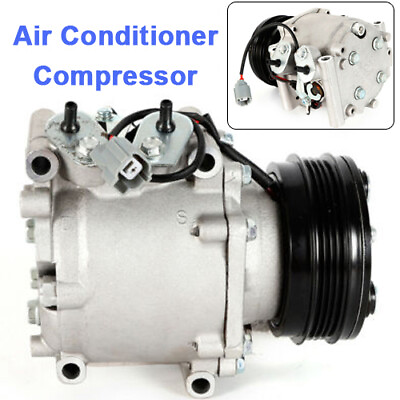 #ad Air A C Compressoramp;Clutch Kit Assy for Honda Civic 1997 2001 CR V 1.6L 1994 2000