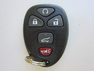 #ad OEM GM CHEVY KEYLESS REMOTE ENTRY KEY FOB ALARM 22936101 OUC60270 5 BUTTON