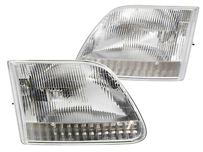 #ad For 1997 2004 F150 F250 1997 2002 Expedition Headlamp PAIR FO2503139C FO2502139C