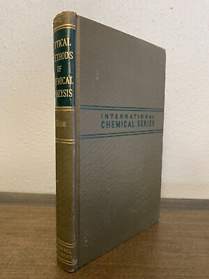 #ad 1942 Optical Methods Of Chemical Analysis Thomas Gibb Very Good Hardcover