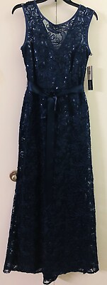 #ad Betsy amp; Adam Lace Prom Dress Sz 4 New with Tags Evening Gorgeous Formal $155.00