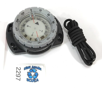 #ad Bungee Wrist Mount Scuba Dive Submersible Compass Comparable to Suunto SK8 SK 8