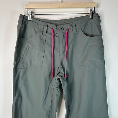 #ad The North Face Horizon II Pants CFU1 Quick Dry UPF30 Green Womens 8 $15.99