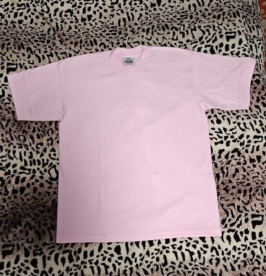 #ad 1 New PROCLUB Heavy Weight T Shirt Light Pink SZ L amp; SZ M Batman Glow T Shirt