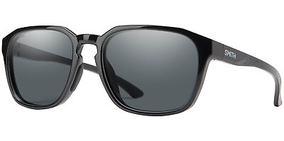 #ad #ad Smith Optics Contour Polarized Men#x27;s Black Soft Square Sunglasses 20406580756M9