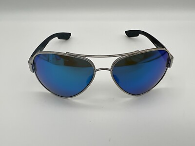 #ad NEW Costa Del Mar SOUTH POINT Polarized Sunglasses Palladium Blue Mirror Glass