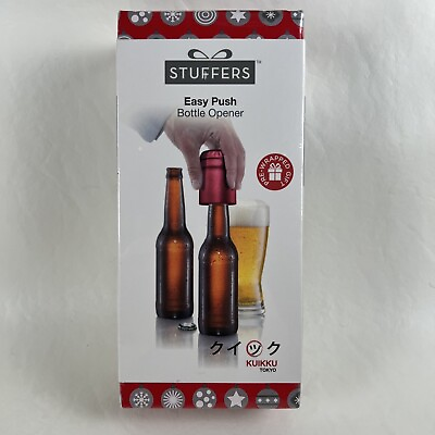 #ad Bottle Opener Easy Push Stuffers Kuikku Pre Wrapped Gift Brand New