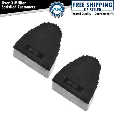 #ad Dorman Tailgate Bumper Stop Driver Passenger Pair of 2 for Chevy GMC Hummer