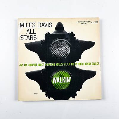 #ad Miles Davis All Stars – Walkin#x27; – Vinyl LP Record – 1986