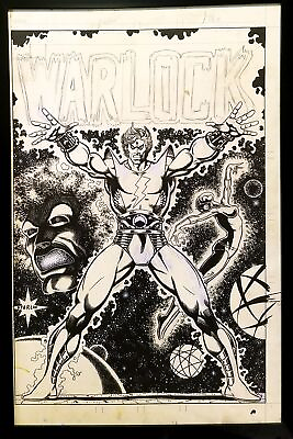 #ad Strange Tales #178 Warlock Jim Starlin 11x17 FRAMED Original Art Poster Marvel C