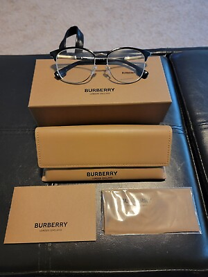 #ad Burberry Sophia BE1355 1109 Eyeglasses Women#x27;s Light Gold Black Full Rim 52mm