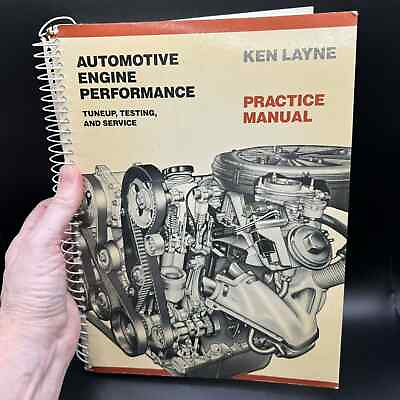 #ad Ken Layne Automotive Engine Performance Tune Up Test Service Practice Manual