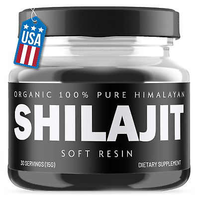 #ad Pure 100% Himalayan Shilajit Soft Resin Organic Extremely Potent Fulvic Acid
