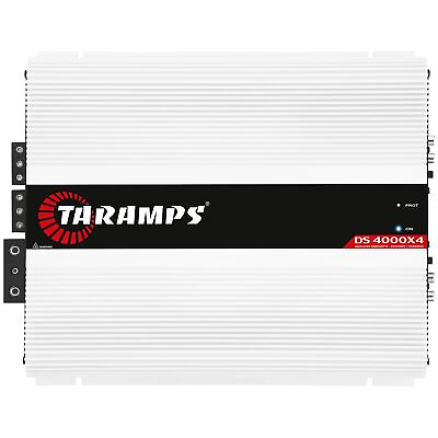 #ad Taramps DS 4000x4 1 Ohm 4000 Watts RMS 4 Channel 1000x4 Watts RMS Class D