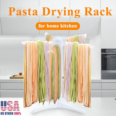 #ad Pasta Drying Rack Collapsible Spaghetti Noodle Dryer Creative Tool Dryer Stand