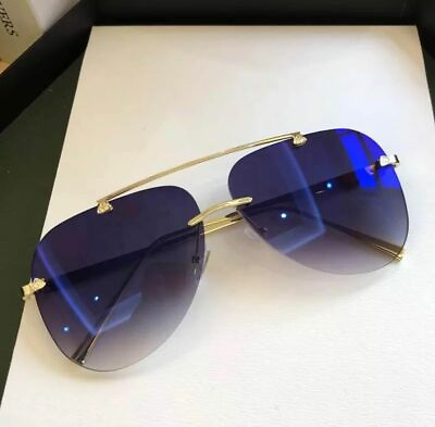 #ad Encore Aviator Sunglasses Blue