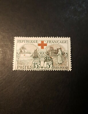 #ad Stamp France Cross Red N° 149 New Luxury MNH 1918 Value