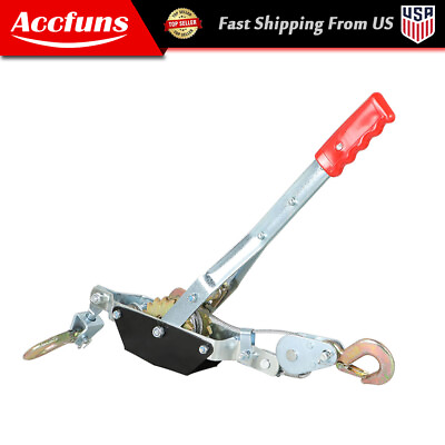 #ad 2 Ton Dual Gear Power Puller Hardened All steel Construction Corrosion Resistan
