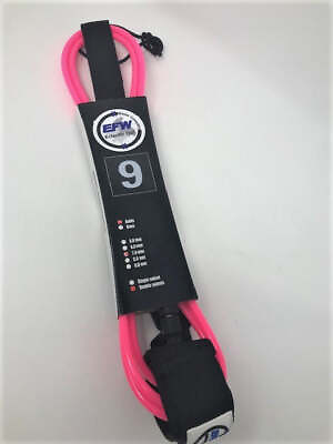 #ad Hot Pink Surf Straight Leash 9 foot