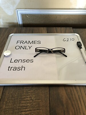 #ad Rampage R138 PL womens Black Half Rim Eyeglasses Frames 51 16 135 G210