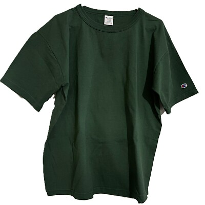 #ad Champion Heavy Weight T Shirt T1011 Size XL Hunter Green