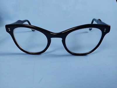 #ad Cats Eye Retro Vintage Style Eyeglasses Small Blemish On Frames See Pictures
