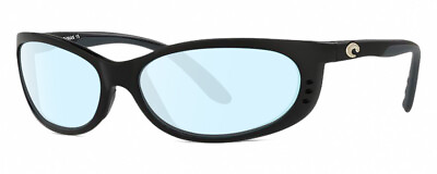 #ad Costa Del Mar FATHOM Men Oval Designer Blue Light Blocking Glasses in Black 61mm