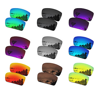 #ad SmartVLT Men#x27;s Polarized Replacement Lens Oakley for Gascan Sunglass Options