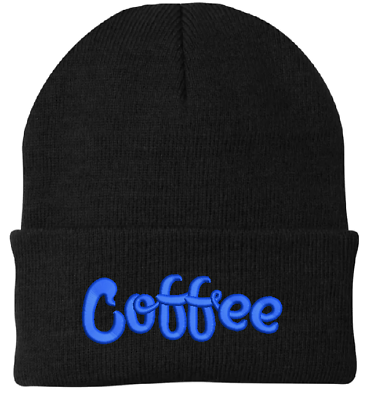 #ad Unisex Beanie Knit Cuffed Hat Winter Cap Coffe Inspired Coffe Beanie