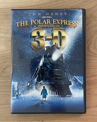 #ad The Polar Express Presented in 3D DVD 2008 2 Disc Set No 3D Glasses