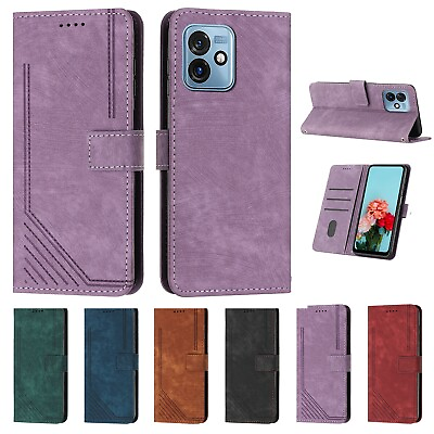 #ad Fr Motorola Edge 2023 Luxury Magnetic Leather Wallet Card Slot Phone Case Cover