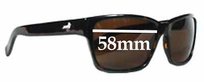 #ad SFx Replacement Sunglass Lenses Fits Modern Amusement 30#x27;s 58mm Wide