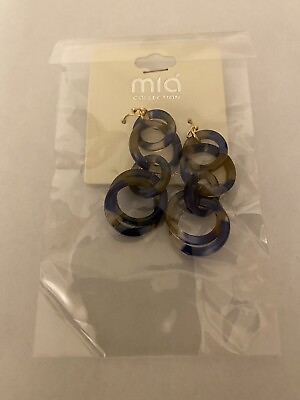 #ad Mia Collection By Kim Min Sun Costume Fashion Jewelry New OJE1907GBL
