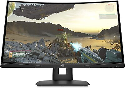#ad HP X24c 23.6quot; 1500R Curved IPS 144Hz Gaming Monitor Freesync 4ms 9EK40AA 1080p