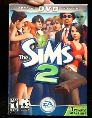 #ad The Sims 2 Special DVD Edition PC 2004 NO DISC INCLUDED $0.99