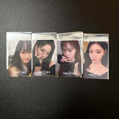 #ad aespa WORLD TOUR in Cinemas Movie Ticket Benefits Official Photocard