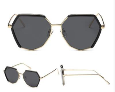 #ad Individual Metal TR Mixed Polarizing Sunglasses Male Irregular Trend Toad Mirror