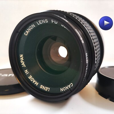#ad Near Mint Canon FD 35mm f 3.5 S.C Wide Angle MF Rare O Lens From Japan＃29