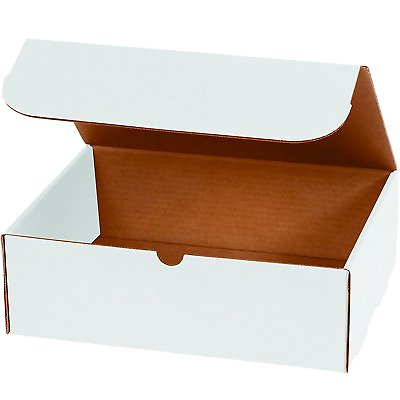 #ad White Corrugated Shipping Mailer Packing Box Boxes 6x4x2 6x4x3 6x4x4 50 100 200