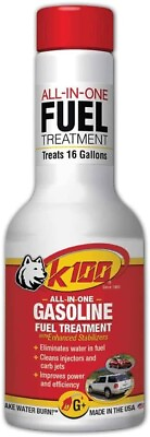 #ad K100 G Gasoline Fuel Treatment Bottle 8 oz