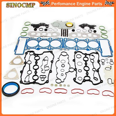 #ad 3.0TFSI Engine Gaskets Seals Kit Cylinder Head Valve Cover For AUDI A6 S5 Q5 Q7