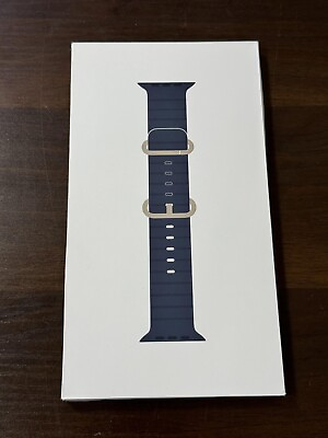#ad Apple Watch Ultra Band 49MM One Size BLUE Ocean Band NEW OB