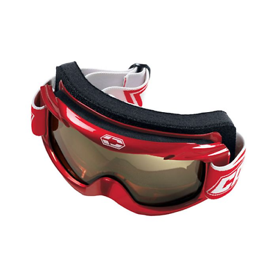 #ad Open Box Castle X Adult Launch Snowmobile Goggles Red