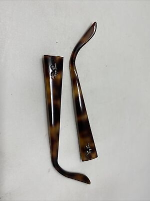 #ad RAY BAN RB 4061 642 57 GLOSSY TORTOISE TEMPLE ARM PARTS ITALY 938