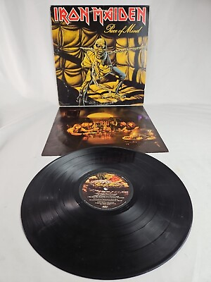#ad Iron Maiden Piece of Mind LP 1983 Capitol Records ‎ST 12274 G