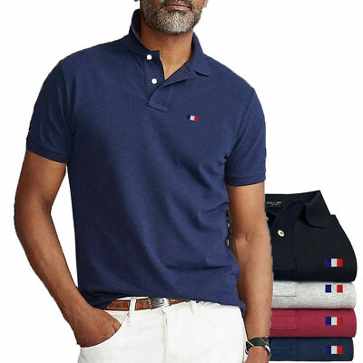 #ad Summer Brand Mens Short Sleeve Shirts Casual Mens Shirts Fashion Mens Slim Tops