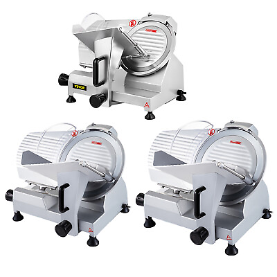 #ad VEVOR Commercial Electric Meat Slicer Deli Food Cutter 8#x27;#x27; 10quot; 12quot; Blade