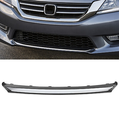#ad Front Lower Bumper Cover Grille Molding For Honda Accord 2.0 2.4 3.5L 2013 2015