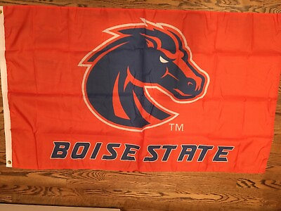 #ad BOISE STATE BRONCOS 3x5 HUGE INDOOR OUTDOOR FLAG BANNER NCAA
